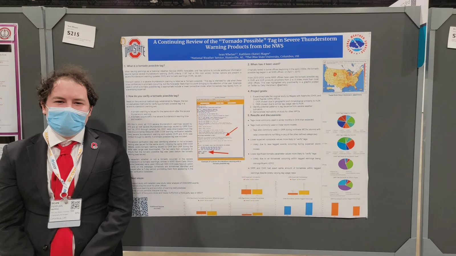 Sean Whelan at AMS 2023