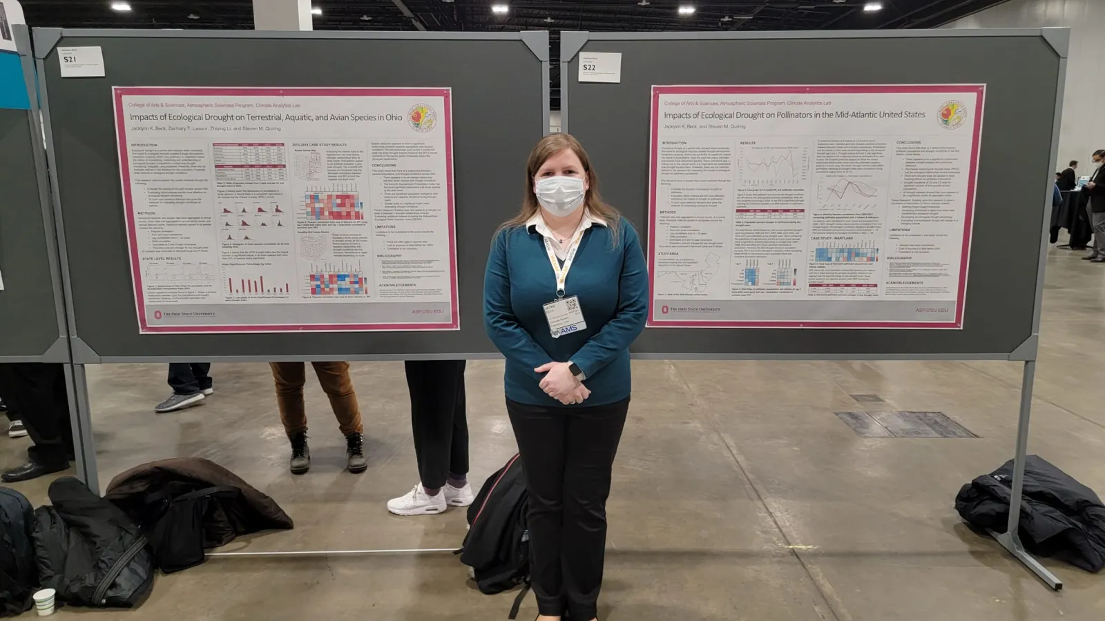 Jacklynn Beck at AMS 2023